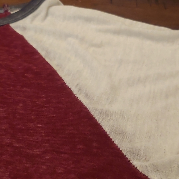 American Eagle Baseball Ringer T-shirt - Picture 5 of 7